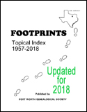 Footprints Topical Index 1957-2012